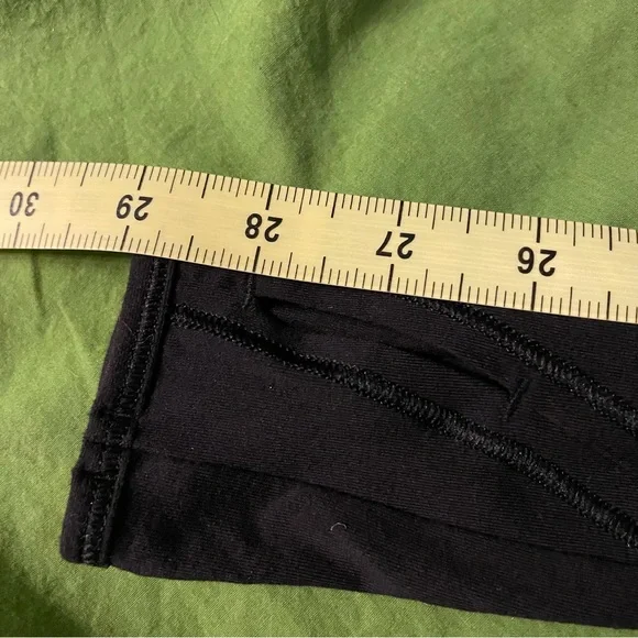 Lululemon Making Moves Pleated Back Rulu Black Long Sleeve Shirt - Picture 9 of 12